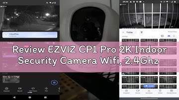 Review EZVIZ CP1 Pro 2K Indoor Security Camera Wifi, 2.4Ghz Baby Monitor Wireless with Call Button,
