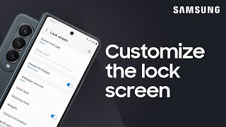 Customize your Galaxy Lock screen | Samsung US screenshot 3