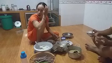 Bữa cơm đạm bạc của hai vợ chông tôi