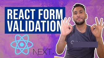 React form validation with react hook form. Simple!