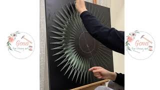 Famous String art mandala tutorial (string art by gona) Profile
