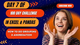 100 Days to MASTER Excel and Pandas
