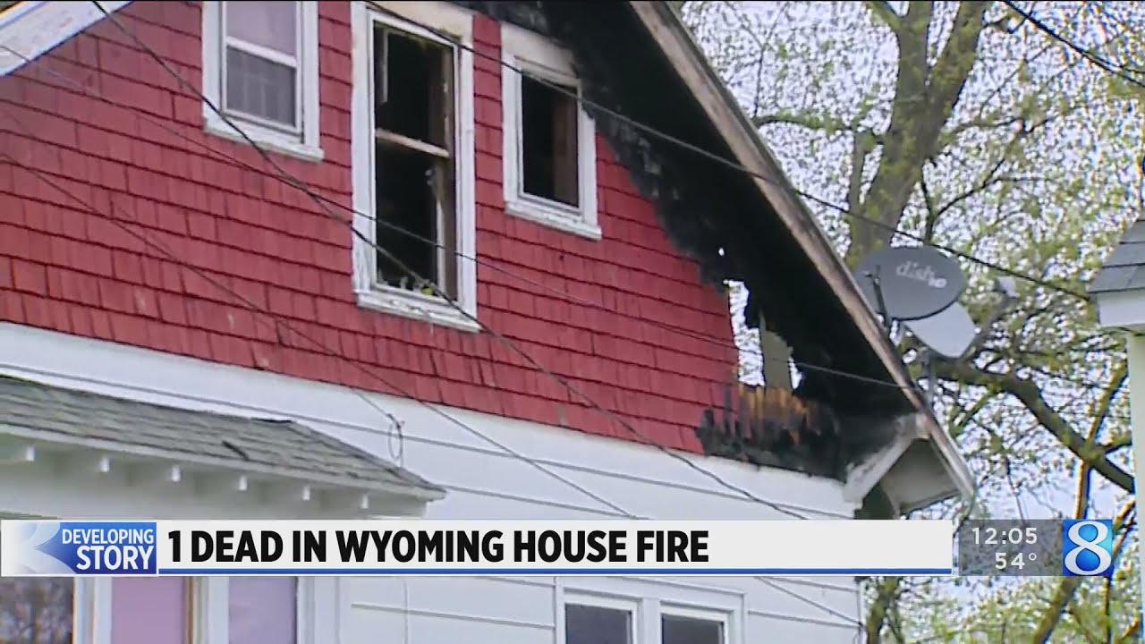 1 dead in Wyoming house fire - YouTube
