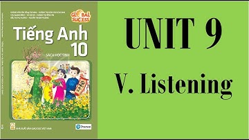 [TIẾNG ANH 10] GLOBAL SUCCESS 10 - Unit 9. Protecting The Environment -V. Listening