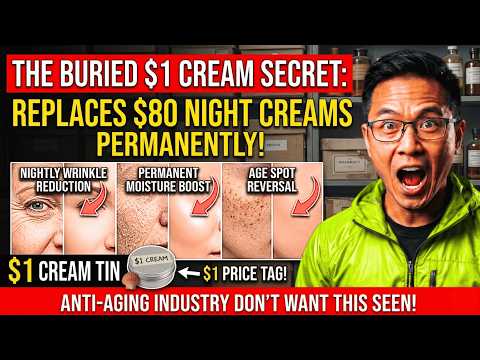 Video This $1 Cream Does What NO $80 Night Cream Does PERMANENTLY — Anti-Aging Industry BURIED