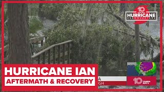 Parts of Lithia Springs Park underwater following Hurricane Ian