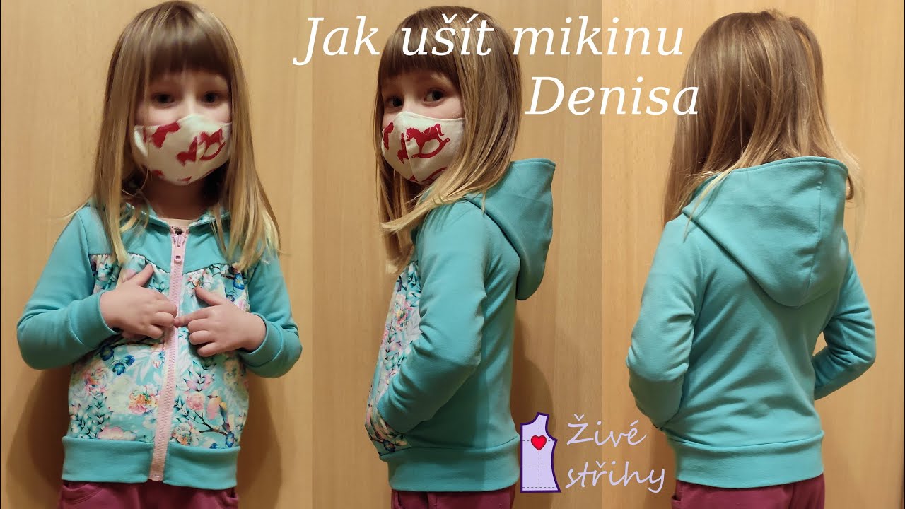 Jak ušít mikinu Denisa