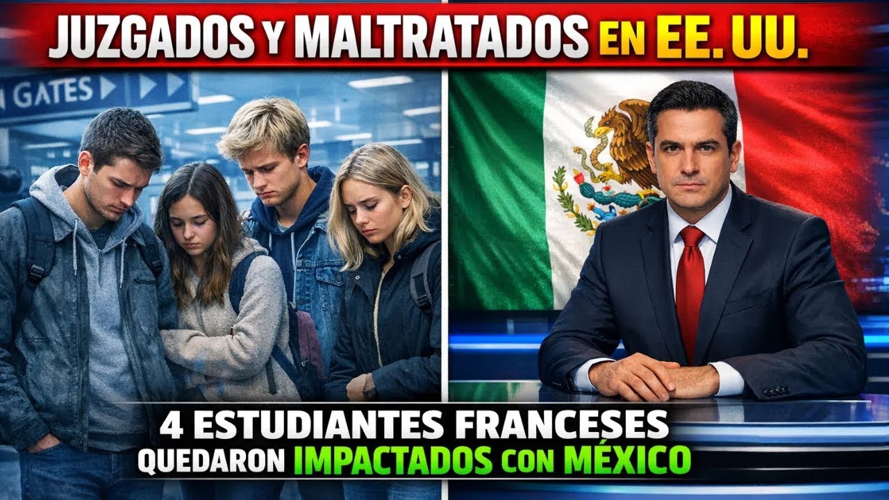 Al llegar a México, cuatro franceses tienen la mayor sorpresa: ¡Nada que ver con las películas!