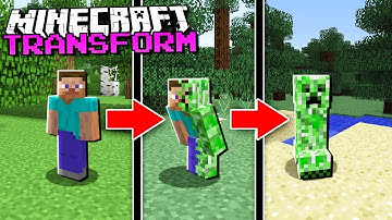 How to morph into any mob in Minecraft!