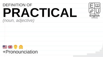 PRACTICAL meaning, definition & pronunciation | What is PRACTICAL? | How to say PRACTICAL