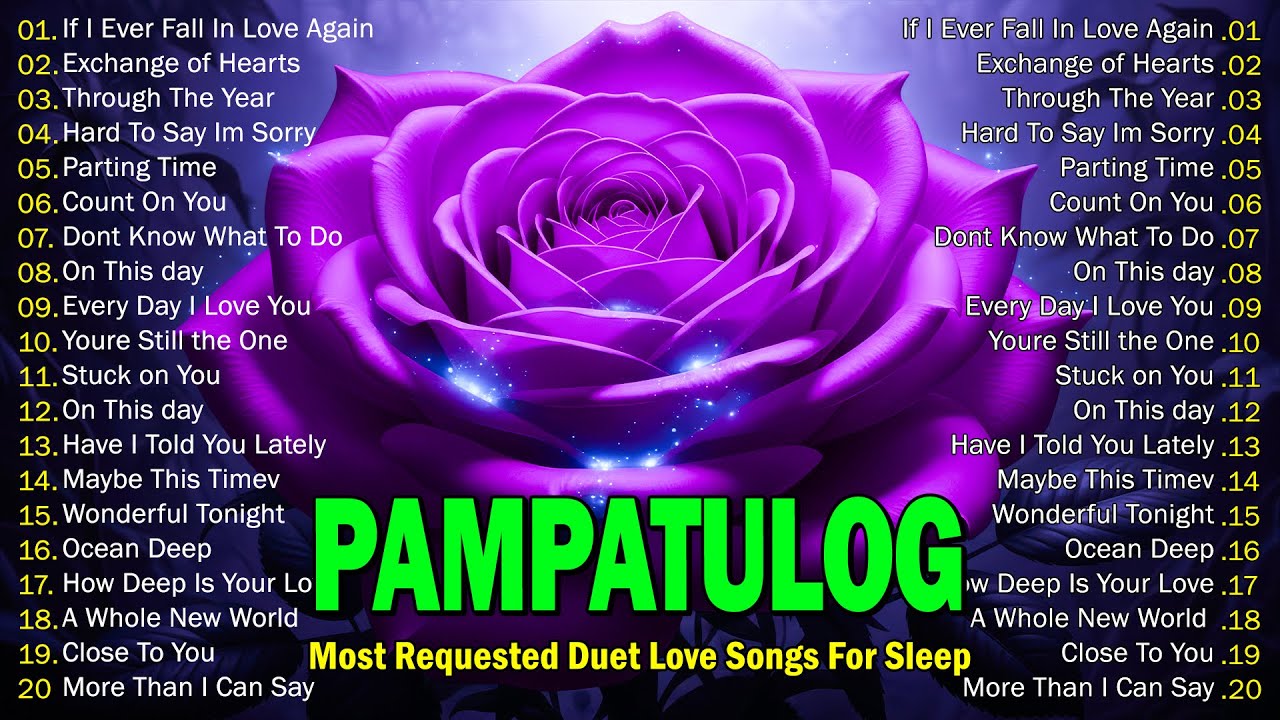 Pampatulog Love Songs Nonstop 2025 | Relaxing Old Love Songs for Sleeping and Stress Relief