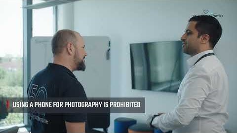 Valmet Automotive visitor safety in the offices