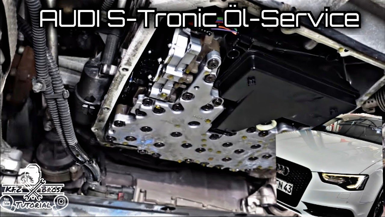 Audi A6 4g S Tronic ölwechsel Anleitung