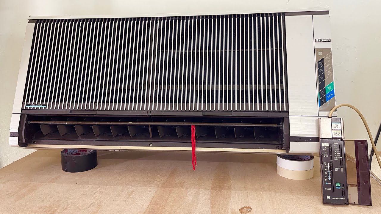 1980’s National Air Conditioner Indoor Unit | Pre Restomod