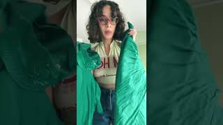 Thrift Flip Fun Upcycled Crop Top Made From A Vintage Dress.