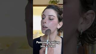 Pantone is selling you a trend #pantone2025 #pantonecolor #mochamousse