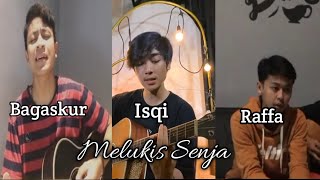 Download lagu Melukis Senja - Cover Isqi, Raffa, Bagaskur Siapakah Yang Terbaik