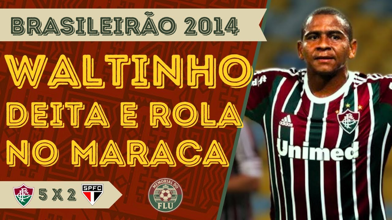 WALTER (Fluminense) vs São Paulo | TODOS OS LANCES do Waltinho Trakinas | BRASILEIRÃO 2014