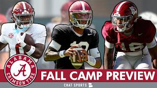 Alabama Football Fall Camp Preview - Top Position Battles & Players To Watch