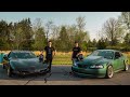 Watch Our Drifting Progression in Real-Time! New Edge Mustang Vs. C5 Corvette