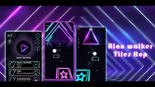 Alan walker Tiles hop Edm RUSH screenshot 3