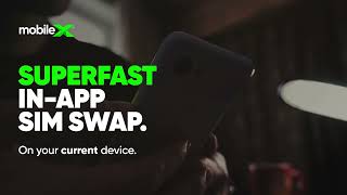 How to SIM swap on a current device with MobileX. screenshot 4
