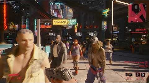 Cyberpunk 2077 CyberLighting mod E3 2018 demo  PART 1