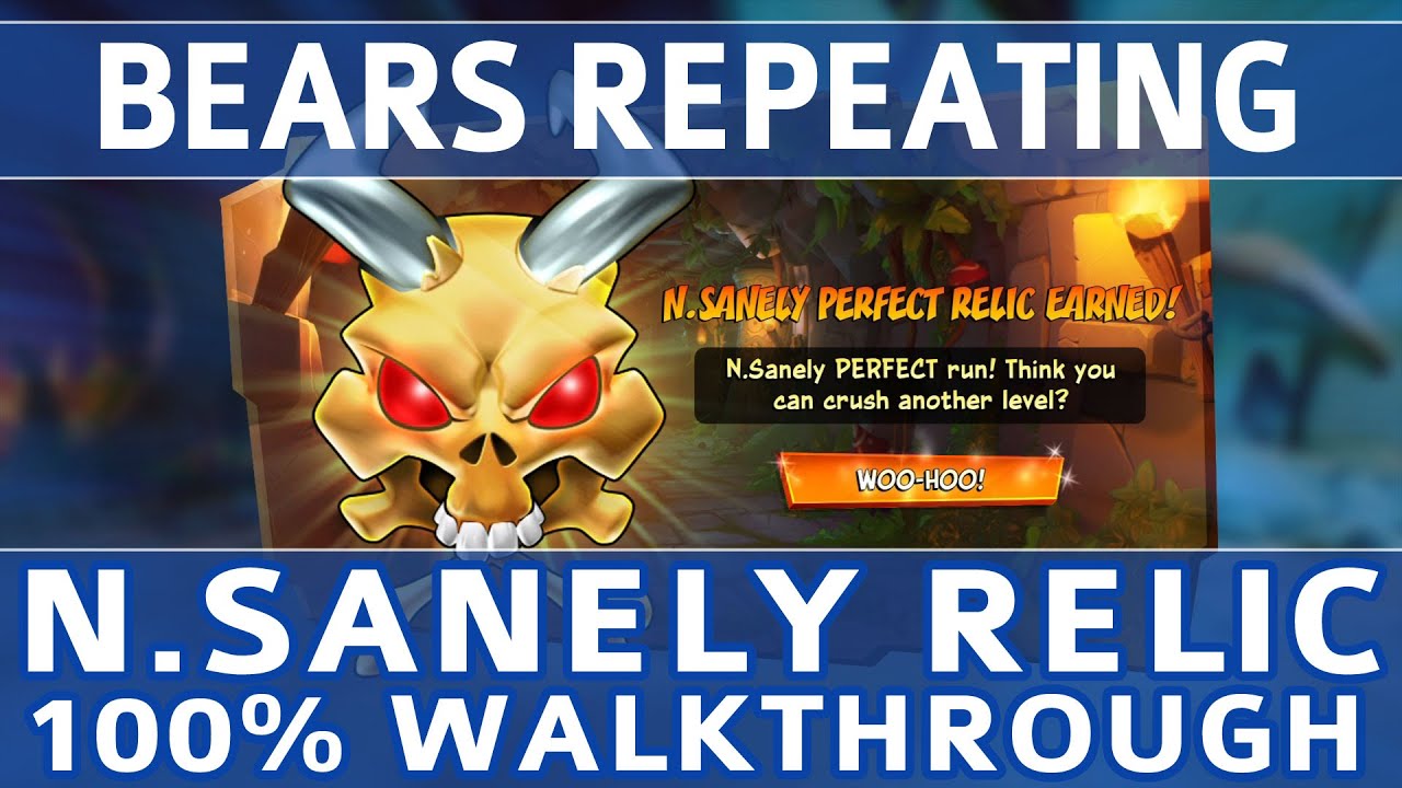 Crash Bandicoot 4 - Bears Repeating 100% Walkthrough - N.Sanely Perfect Relic (All Gems & Crates)