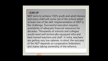 Challenges in Implementation of NEP-2020 (Part -2)