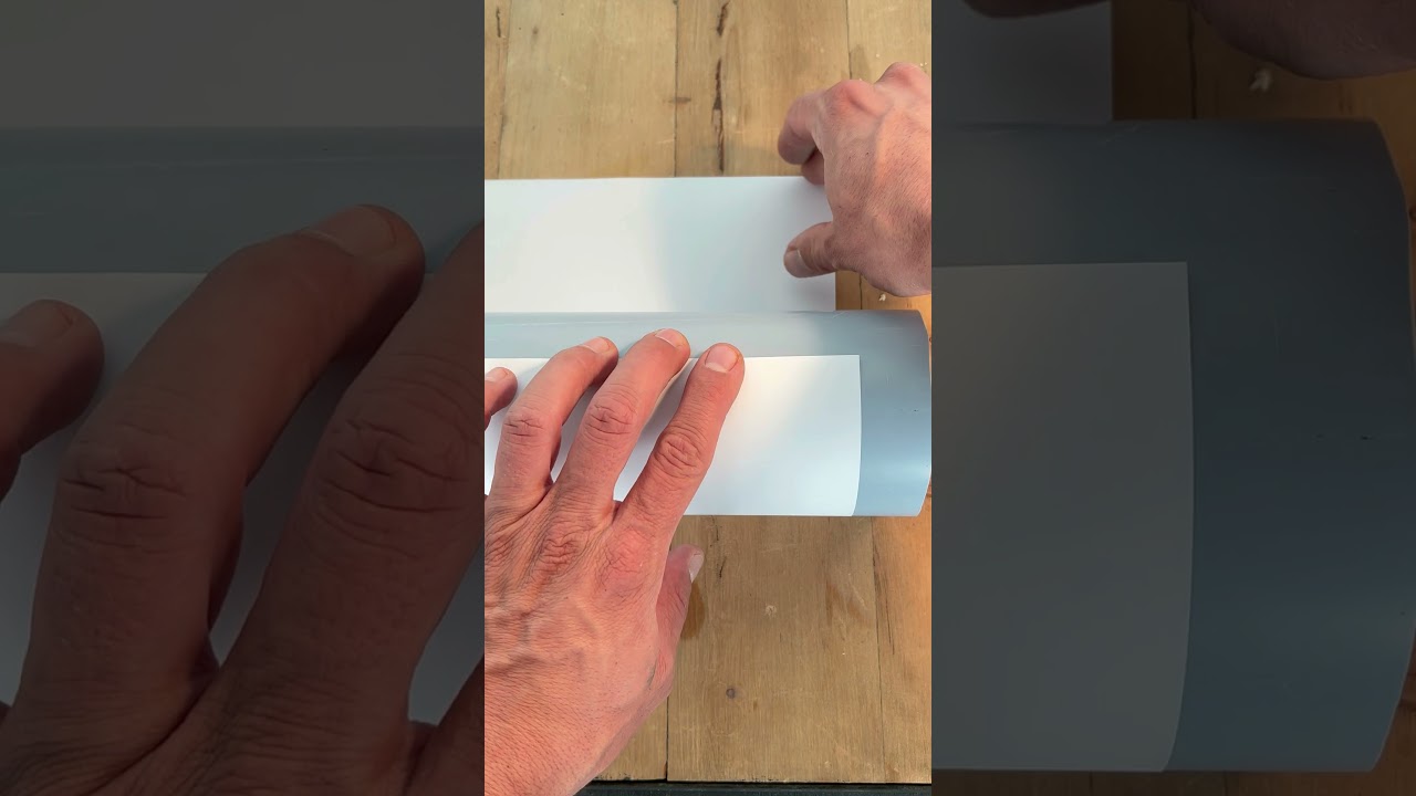 How to correctly mark the pipe with a marker 