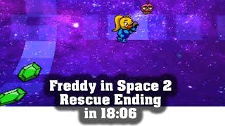 Freddy in Space 2 Good Ending in 18:06 Game Time (RTA 18:14) - Rescue Speedrun (FNaF FiS2)