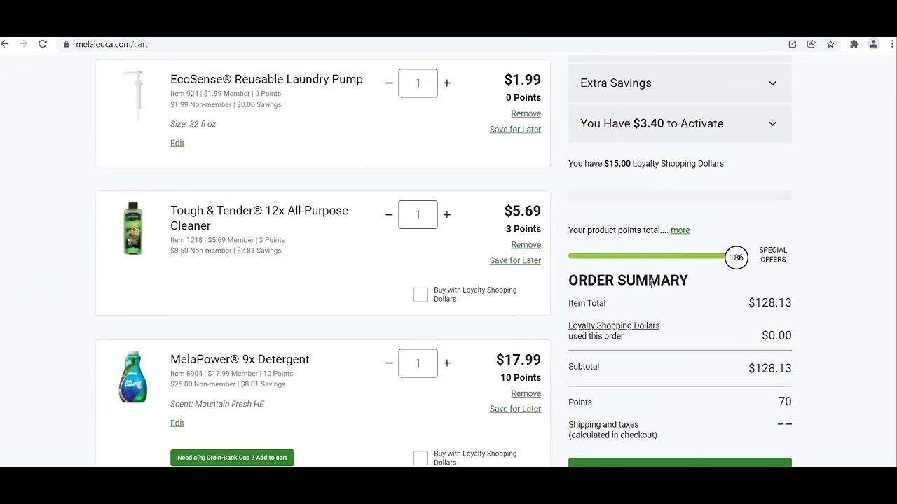 Melaleuca Tutorial for New Customers
