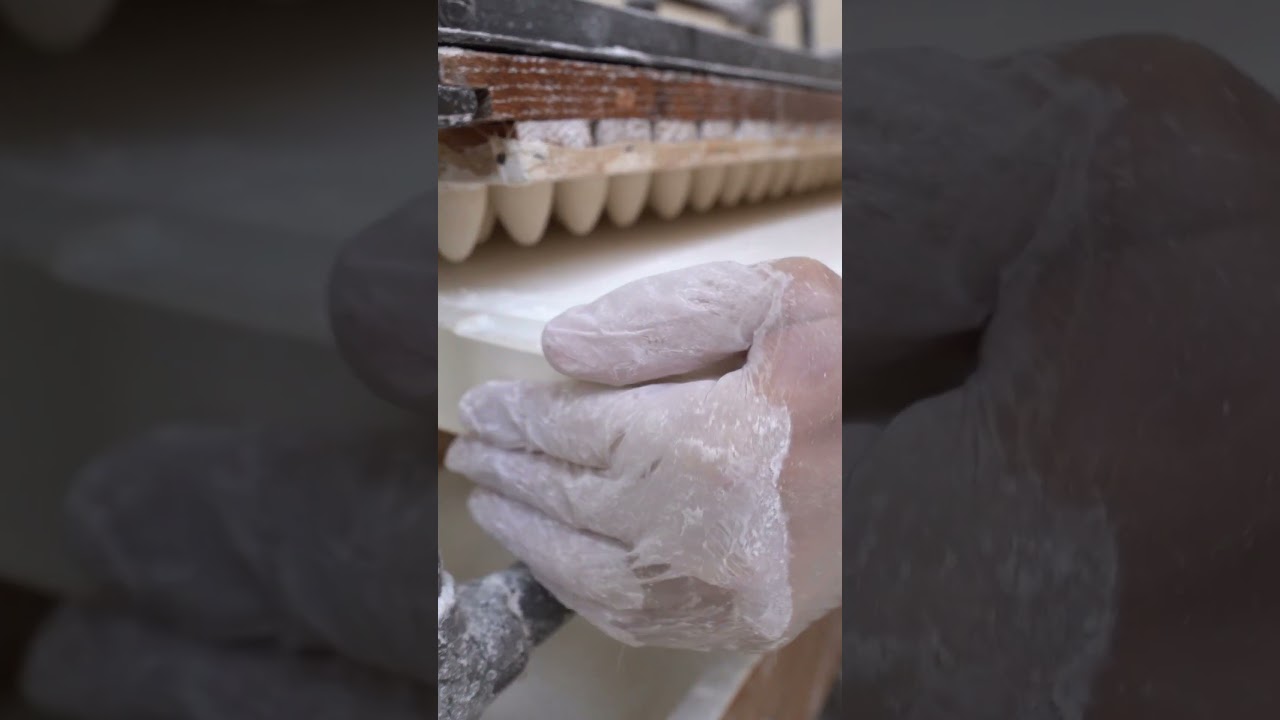 ASMR Making Candy Cream Trays 