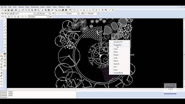 Change the hatch scale and angle of hatching in a GardenCAD drawing
