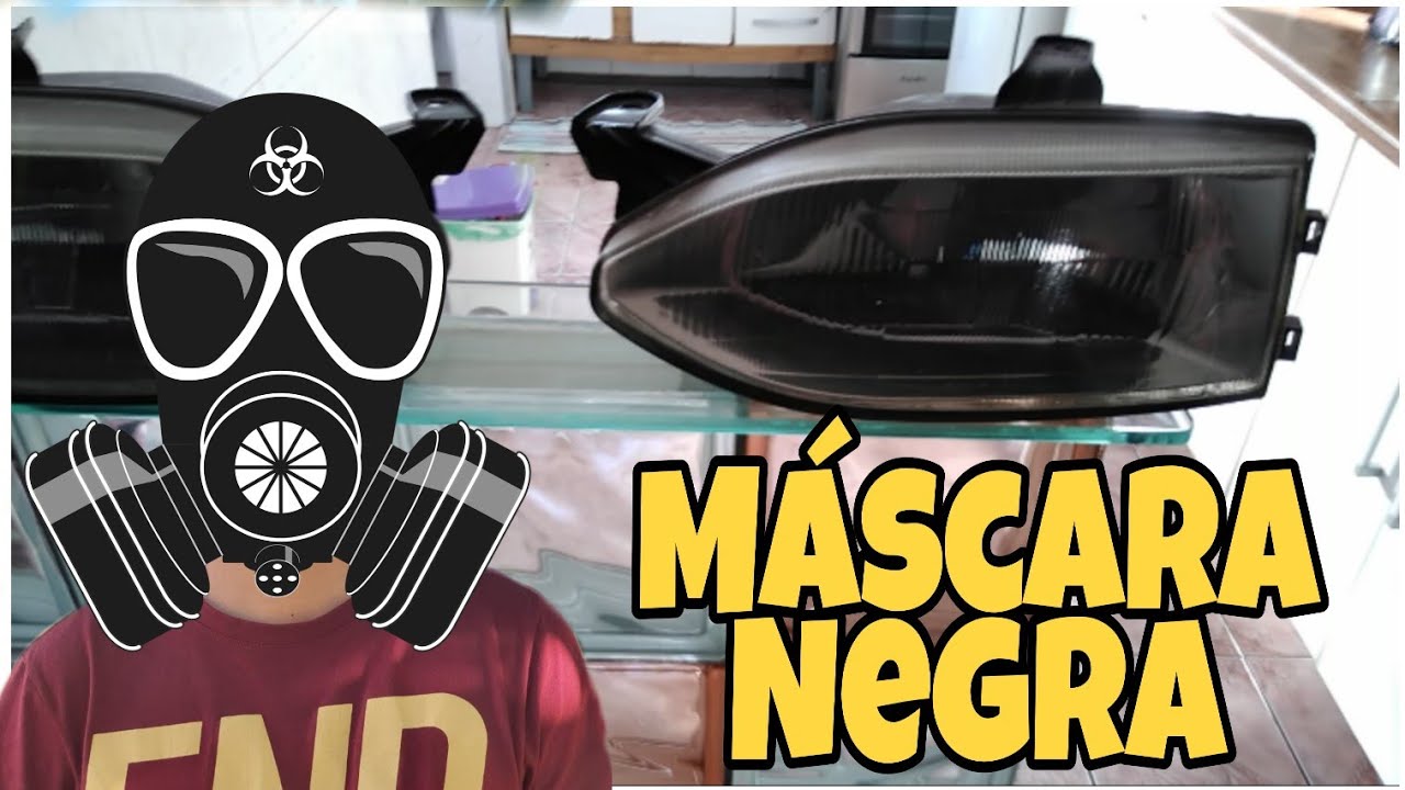 Como fazer máscara negra no farol - Ficou top! - YouTube
