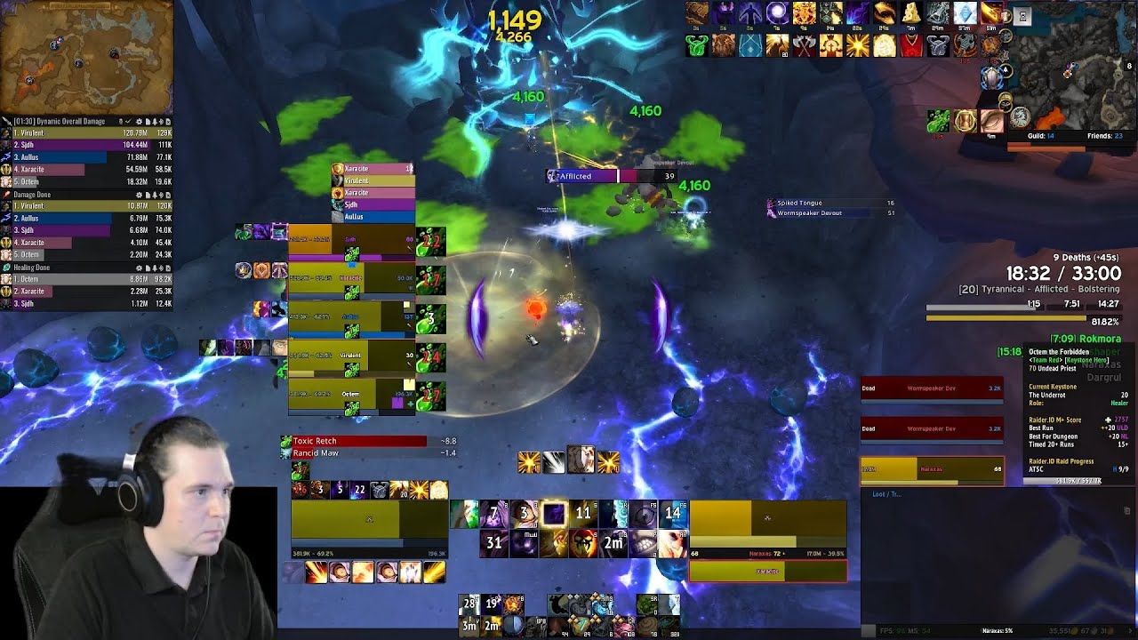 You face Naraxas | Disc priest