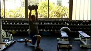 DB OH Split squat.MOV