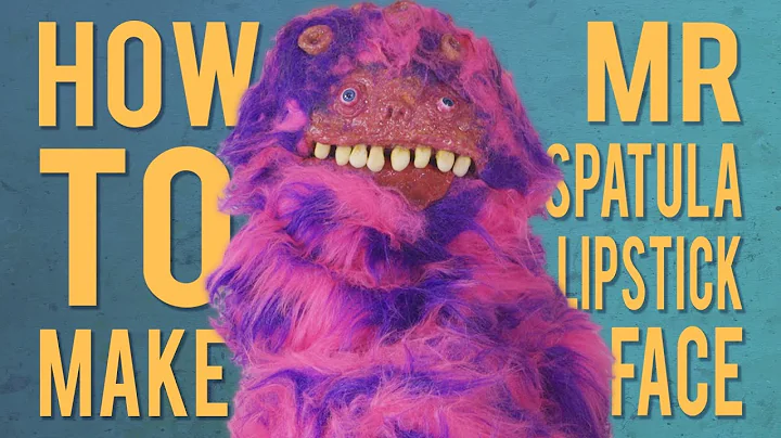 How to make Mr Spatula Lipstick Face