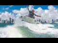 WAKE SURFING a $300,000 BOAT in MIAMI!