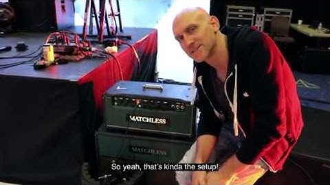 Pharrell Williams’ Guitarist Brent Paschke Unboxing an R-121 and Explaining His Live Rig