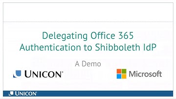 Delegating Office 365 Authentication to Shibboleth IdP