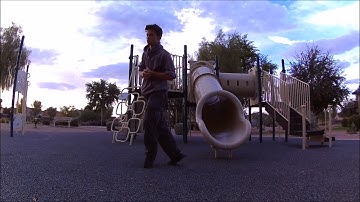 How to do basic landings and safety rolls | parkour training video #1