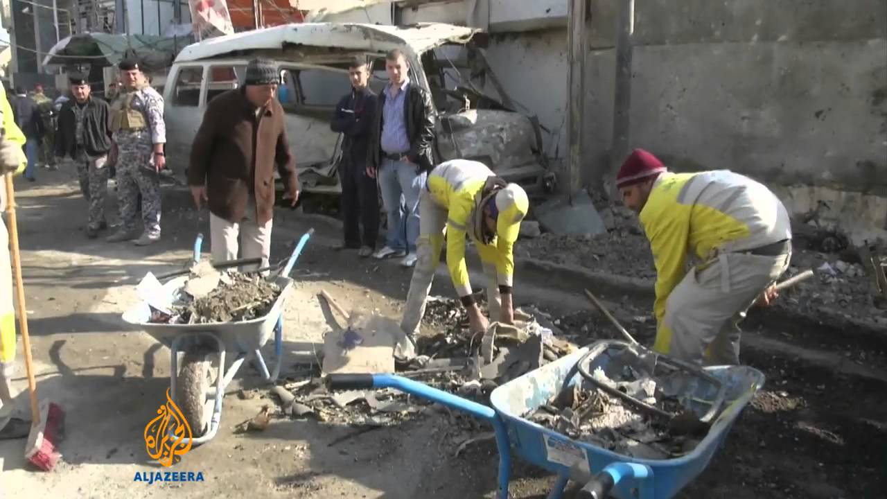 رئيس الوزراء العراقي يطلب مساعدة العالم لمكافحة العنف
