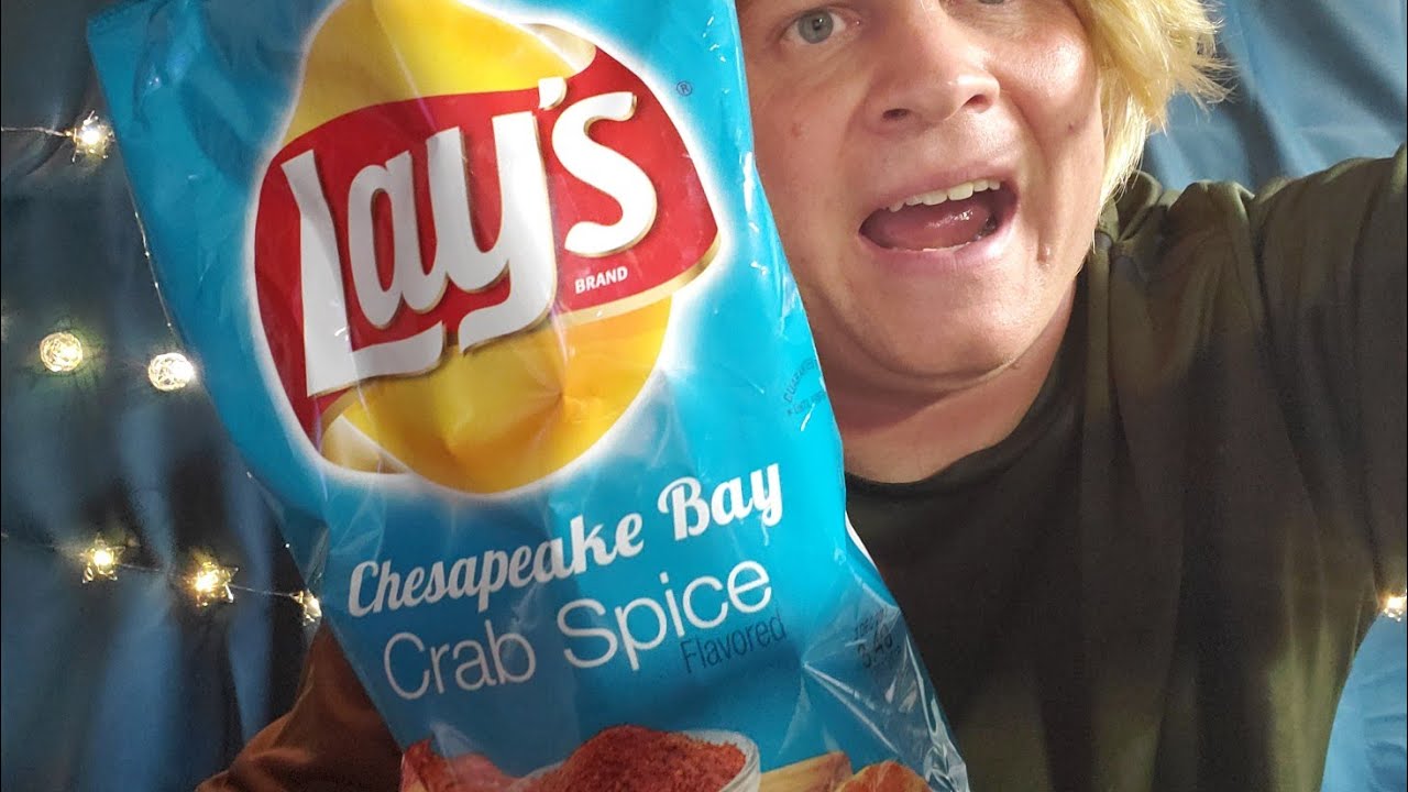 Chesapeake Bay Crab Spice Lay's Potato Chips Taste Test Review