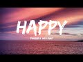 Happy Pharrell Williams Lyrics 