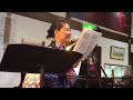 安曇野歌声喫茶マスマミ風。永六輔作詞「女ひとり」