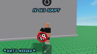 Fe Sus PP Script (FREE HATS) |Hydrogen-Fluxus