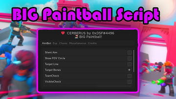 Op BIG Paintball Script Gui ( Aimbot, Esp, Unlock All Guns) |  big paintball script