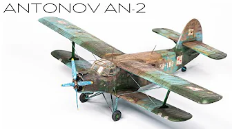 Abandoned Antonov AN-2 Model Aircraft Weathering