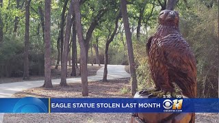 Police Recover Eagle Carving Stolen From Irving Nature Trail